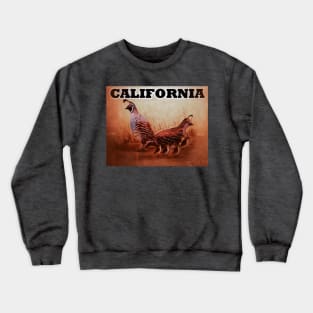 California Quail Crewneck Sweatshirt